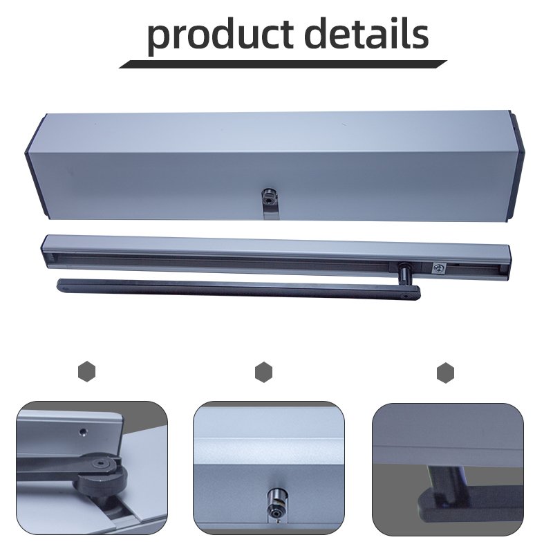 Residential 120 kg Single Soft Close Hanging Auto Electric Door Closer/Opener Automatic Door Swing Sliding Gate Motor Opener