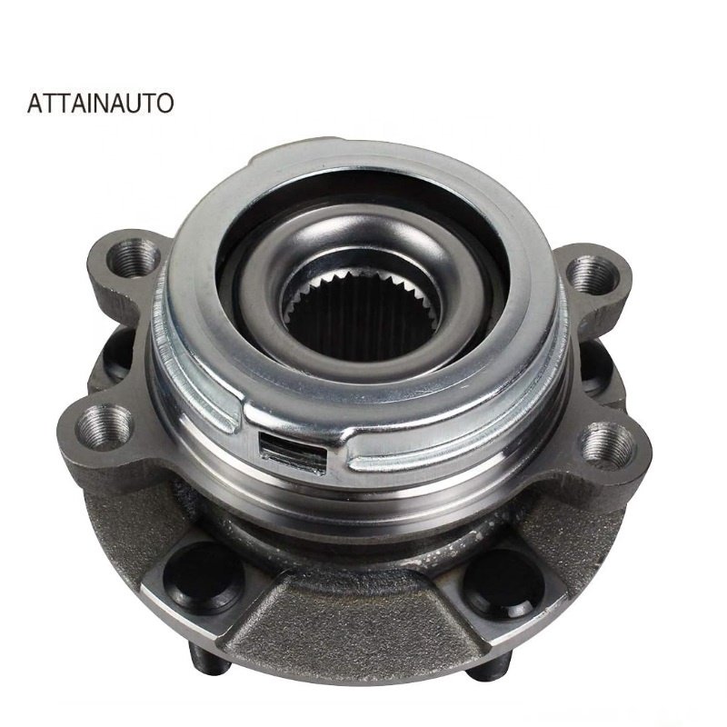 ATTAINAUTO 513296 Front Wheel Hub and Bearing Assembly Nissan Altima 2007-18 Maxima 2009-19 Pathfinder 2013-19 Murano Quest