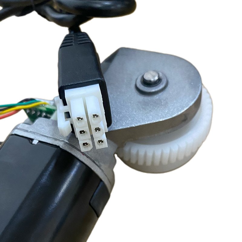 Brushed Dual DC Motor for Auto Electric Lifting Table Adjustable Speed RPM Robot Motor Small Electric Use