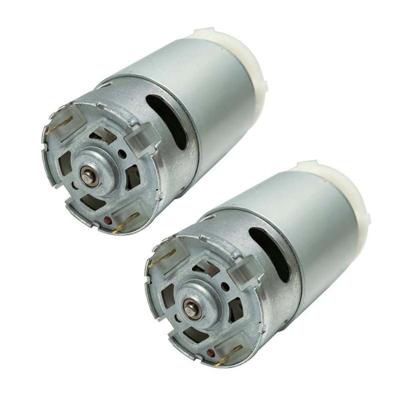 555 Large Torque DC Motor for Electric Juice Machine Vacuum Cleaner Sweeper 6V Micro Electric Motors