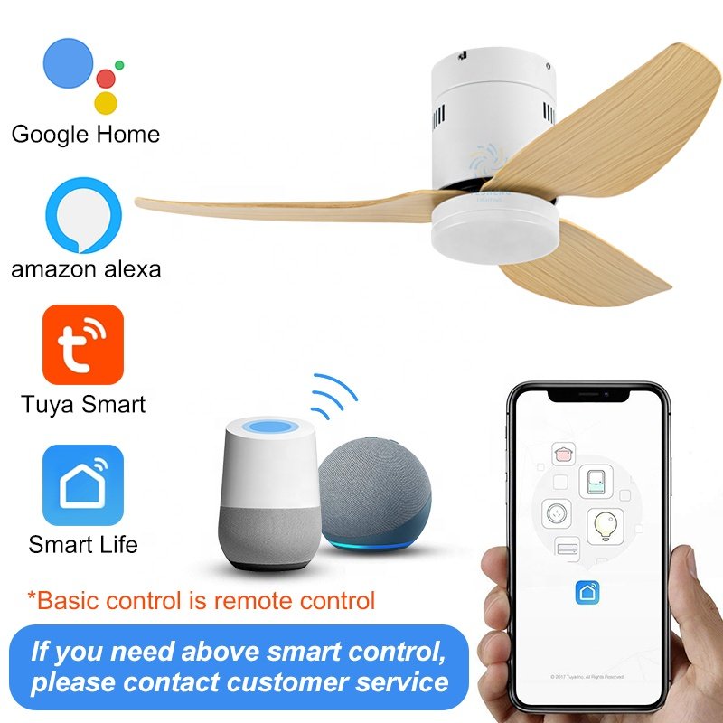 C308 40 Inch Wood Ceiling Fan with Light VENTILADOR FLY AGOTADO DC APP CONTROL Patent Payment