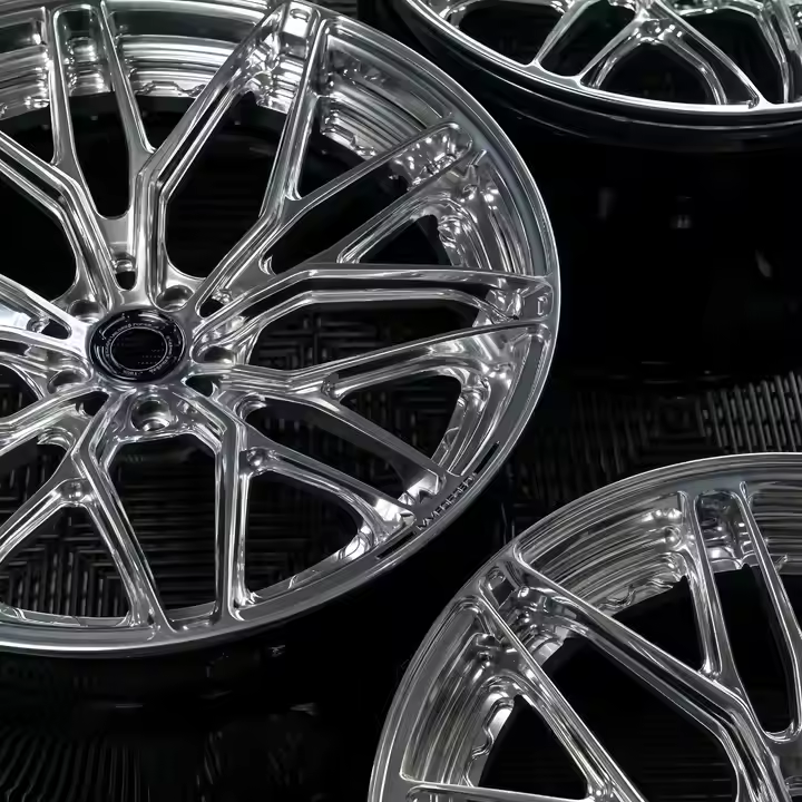 Custom Deep Concave Design 5x112/114.3/120 19 - 22Inch 1/2 Piece Rims Racing Car Forged Wheels for Luxury Car