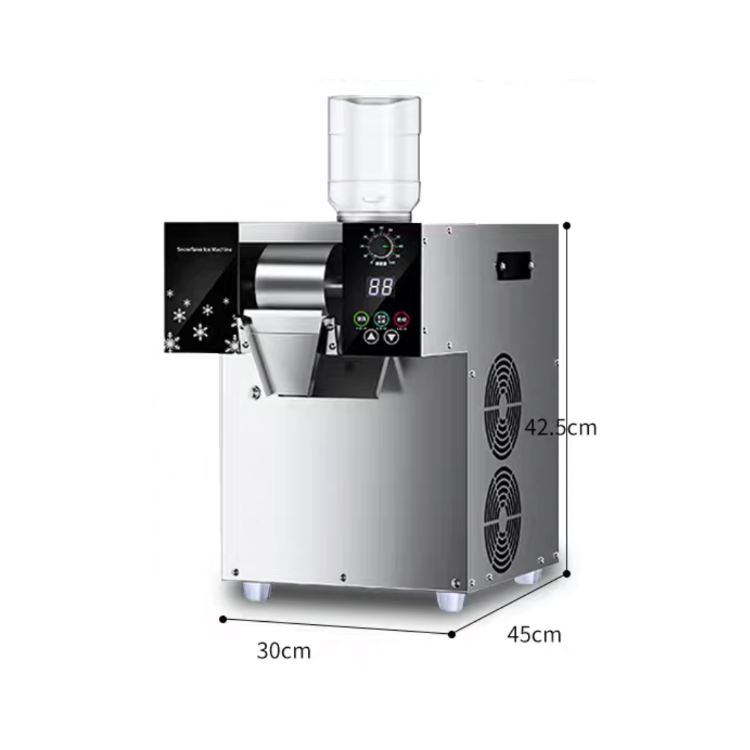 Mini air Cooling Milk Snow Flakes Ice Cream Shaver Maker Machine Snowflake Ice Bingsu Machine