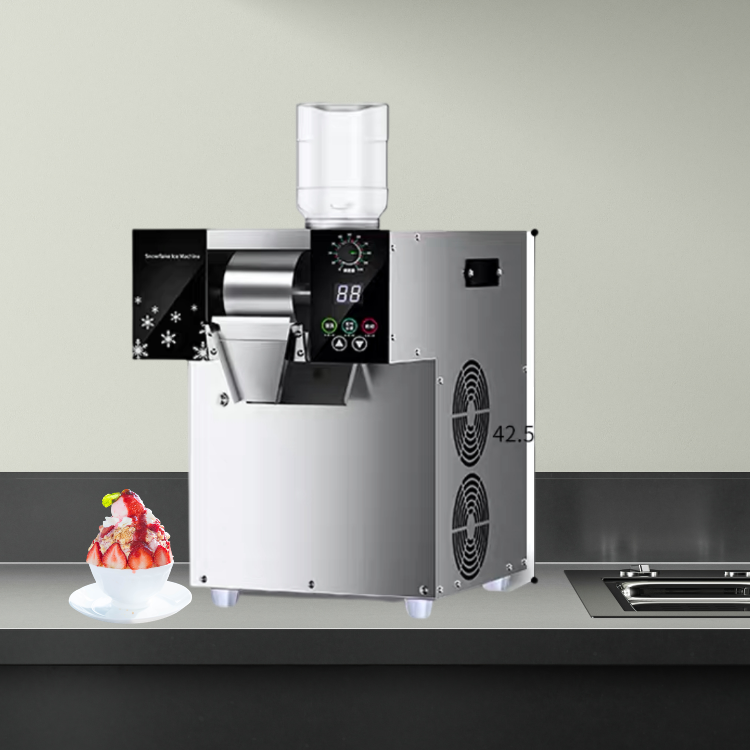 Mini air Cooling Milk Snow Flakes Ice Cream Shaver Maker Machine Snowflake Ice Bingsu Machine