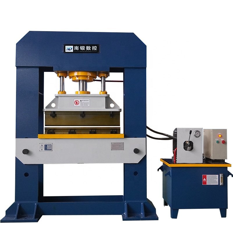 YM-100T Metal Plate Bending H Frame Hydraulic Press Machine with Mold for Metal Sheet Bending