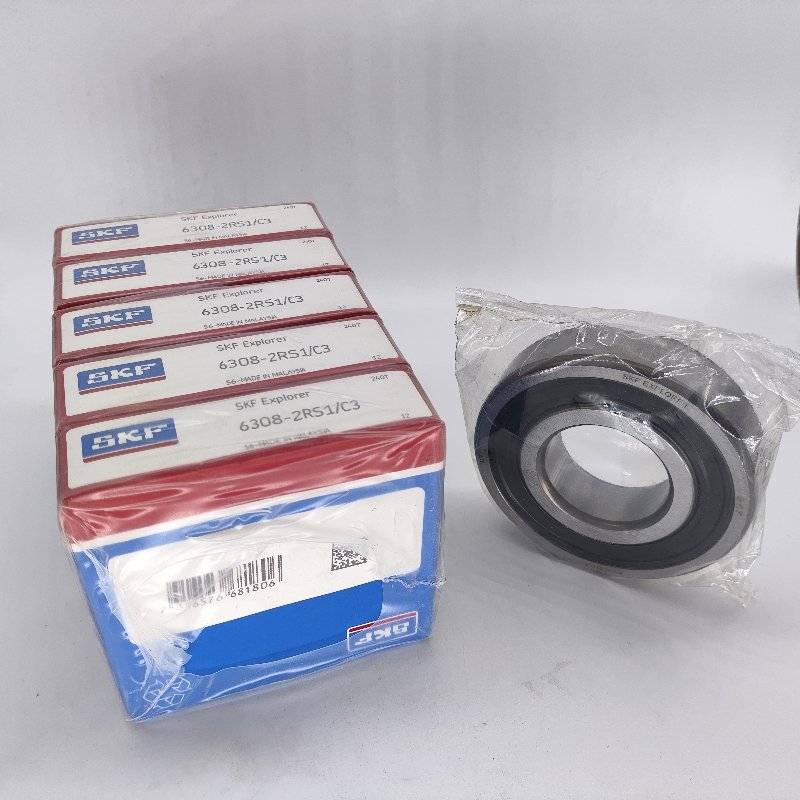 Original SK F 6200 62016202 62036204 Auto Bearing Supplier N SKGcr15 Nylon Cage Single Double Row Deep Groove Ball Bearing Steel