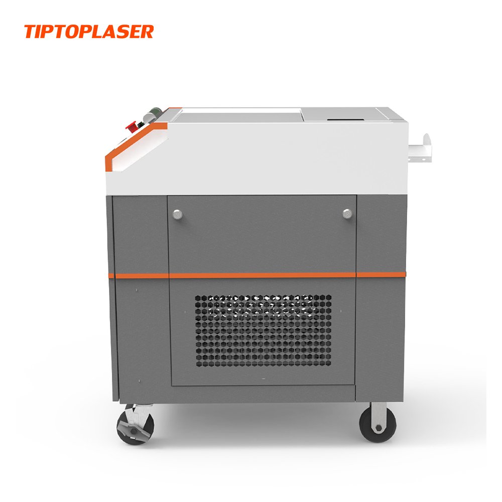 TIPTOPLASER 200W 300W Paint Coating Cleaning Pulse Laser for Auto Parts Clean Paint Rust Laser Cleaning Stone Oil Machine