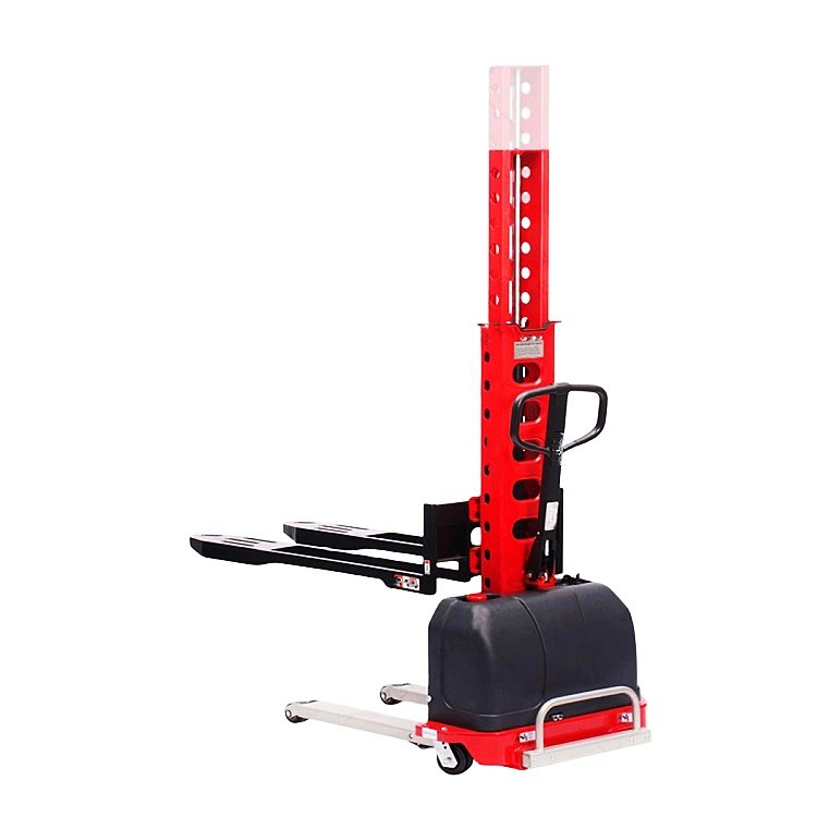 Portable 500kg Semi-Electric Self-Lifting Truck Automatic Forklift for Retail & Farm Industries Easy Loading & Unloading
