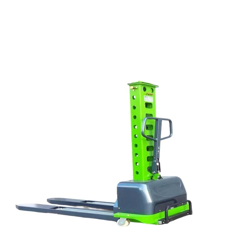 Portable 500kg Semi-Electric Self-Lifting Truck Automatic Forklift for Retail & Farm Industries Easy Loading & Unloading