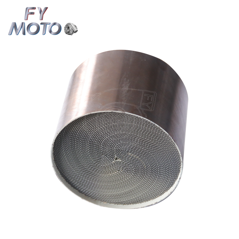Auto Catalyst Three-core Metal Substrate Catalyst 300cell EURO 3 EURO 4