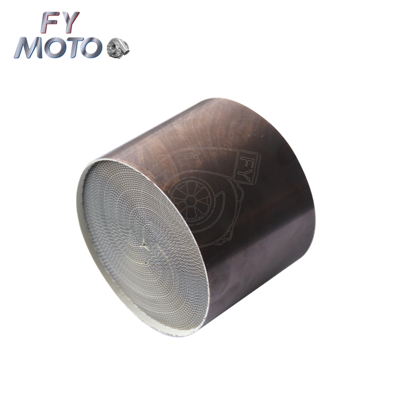 Auto Catalyst Three-core Metal Substrate Catalyst 300cell EURO 3 EURO 4