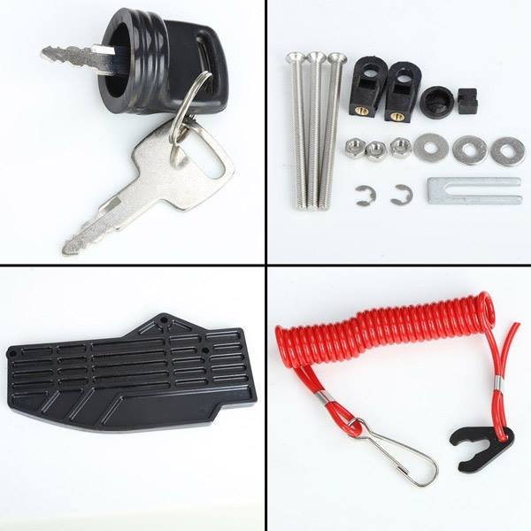 Boat 703 Yamaha Side Mount Outboard Remote Box With 16ft Trim and Tilt Switch 10pin Cable