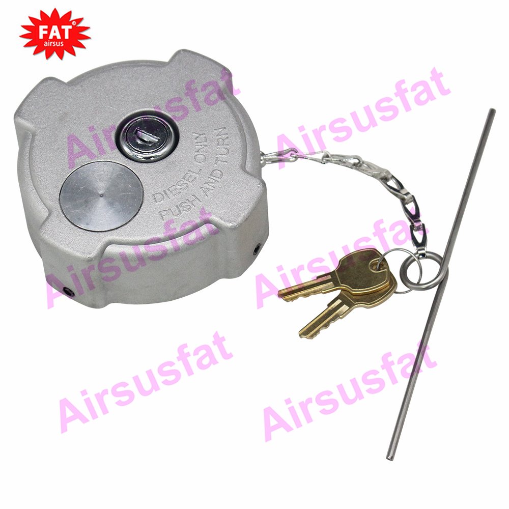 For Freightliner Trucks Aluminum Locking Diesel Fuel Tank Cap With Tether Auto Parts