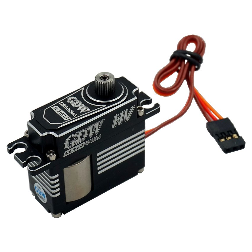 GDW DS590MG 12kg 0.07sec High Speed Digital Metal Gear Servo Motor for RC Model UAV Car Boat Robot Arm Helicopter Airplane Parts
