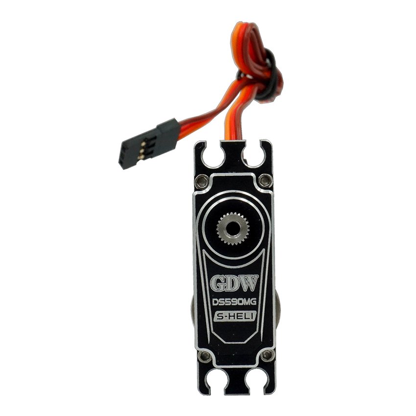 GDW DS590MG 12kg 0.07sec High Speed Digital Metal Gear Servo Motor for RC Model UAV Car Boat Robot Arm Helicopter Airplane Parts