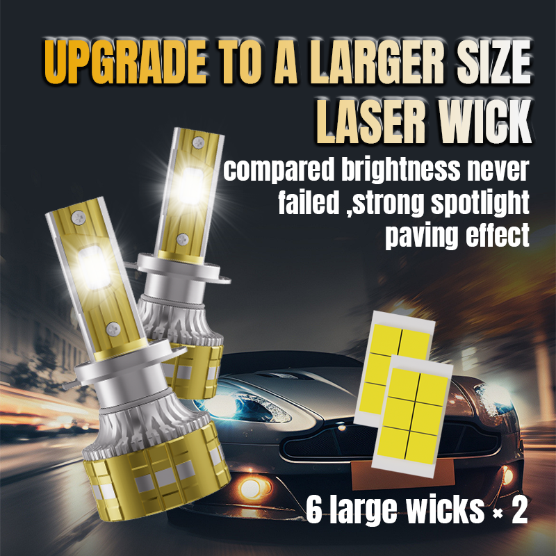 HAIZG High Cost Performance C11 Car LED Headlight 140W 28000LM 6000K H4 H11 9005 9006 Motor Light Auto Lighting Systems