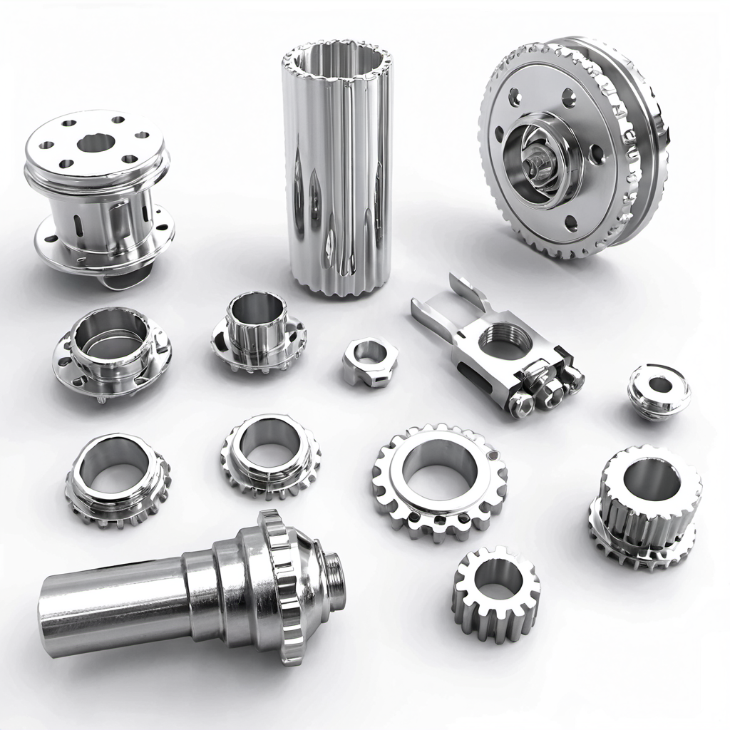 Factory Custom Precision Aluminum Accessories CNC Machining Turning Stainless Steel Metal Part Motorcycle Accessories