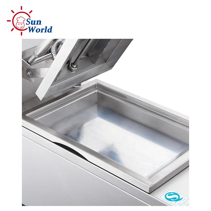 Electric Fried Gyoza Griddle Single Type Cooker Grill Equipment Dumpling Fryer Machine