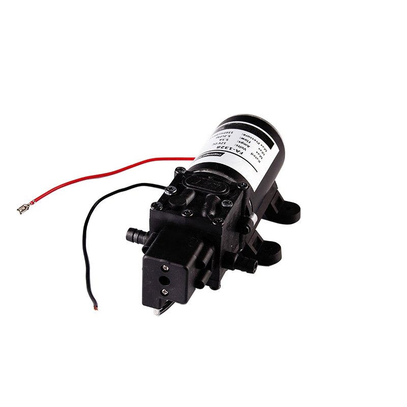 DC 12V Black 2m Car Micro Diaphragm Water Pump Self-Priming High Pressure Booster Pumps Motor Car Micro Diaphragm Water Pump