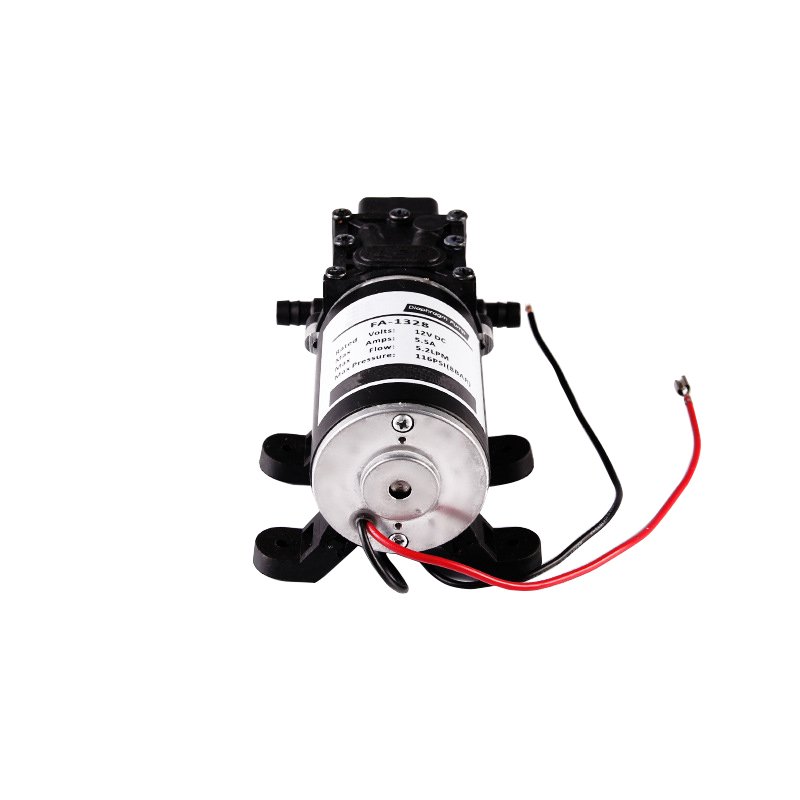 DC 12V Black 2m Car Micro Diaphragm Water Pump Self-Priming High Pressure Booster Pumps Motor Car Micro Diaphragm Water Pump