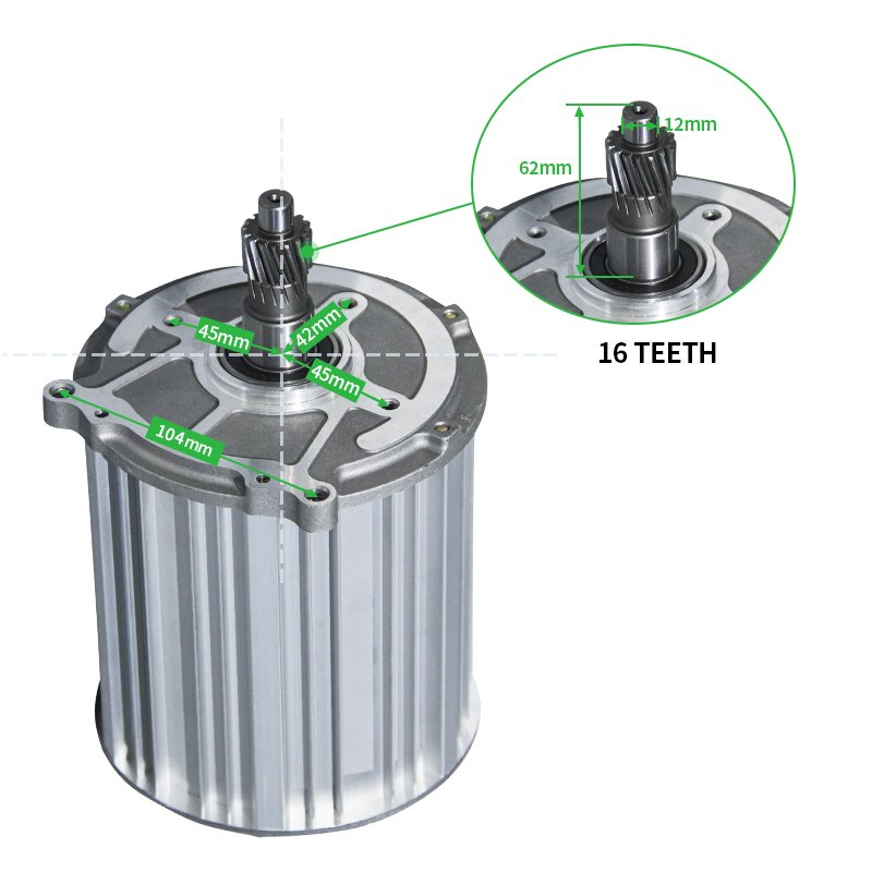 Customized Electric Car Motor Kit 48V Electrico Para Auto Bldc Brushless Dc Motor for Drone