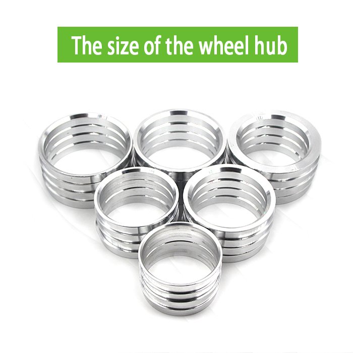 Wheel Hub Ring Wheel Hub Bearing Aluminum Auto Parts 70.3 to 78.1 Wheel Hub Center Ring for Car