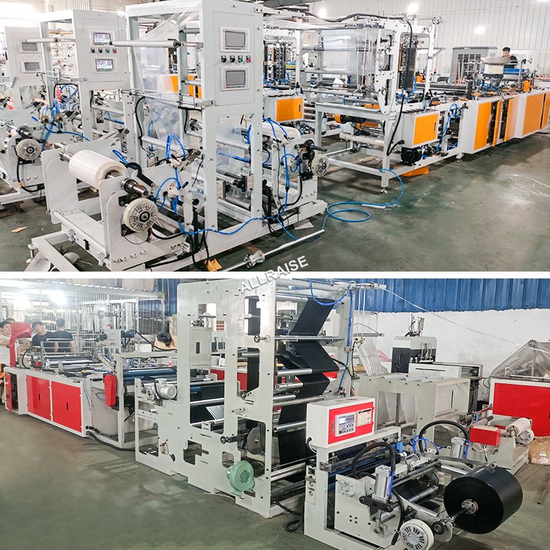 Slider Zip Loop Ziplock Zipper Plastic Bag Making Machine for Packaging Bag Zipper Attachment Auto Slider-insert Device Extruder