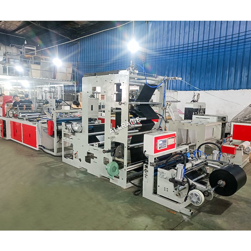 Slider Zip Loop Ziplock Zipper Plastic Bag Making Machine for Packaging Bag Zipper Attachment Auto Slider-insert Device Extruder