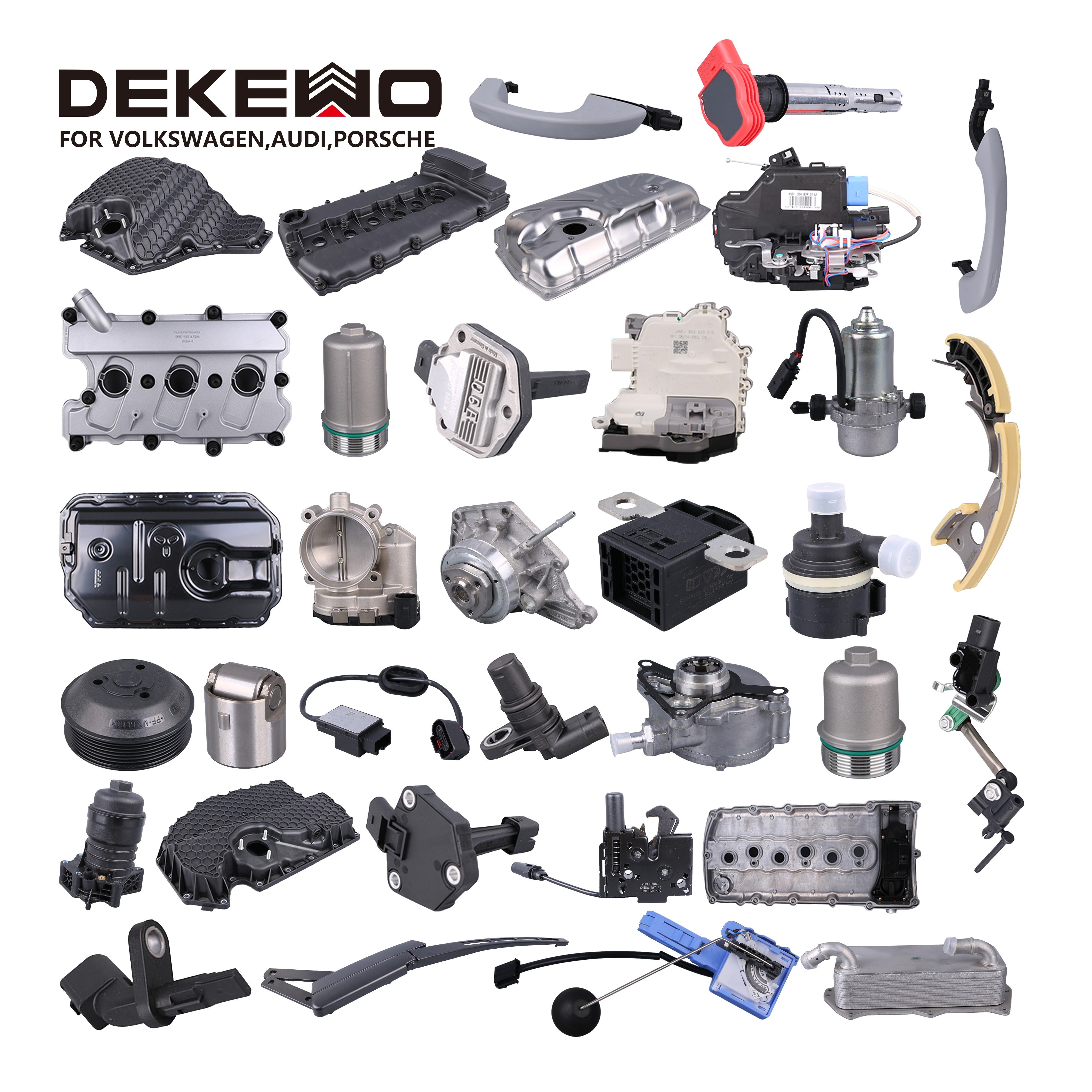 DEKEWO Auto Spare Car Parts Fuel Door Actuator for VW Touareg Golf Polo Taigo OE 7P0810773F 7P0810773