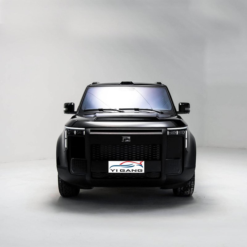 2024-2025 ROX 01 EV AUTO CHINA MADE 7-SEATER SUV RANGE FAST CHARGING NEW ENERGY HYBRID ELECTRIC CAR JISHI 01 STOCK.