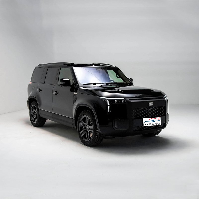 2024-2025 ROX 01 EV AUTO CHINA MADE 7-SEATER SUV RANGE FAST CHARGING NEW ENERGY HYBRID ELECTRIC CAR JISHI 01 STOCK.