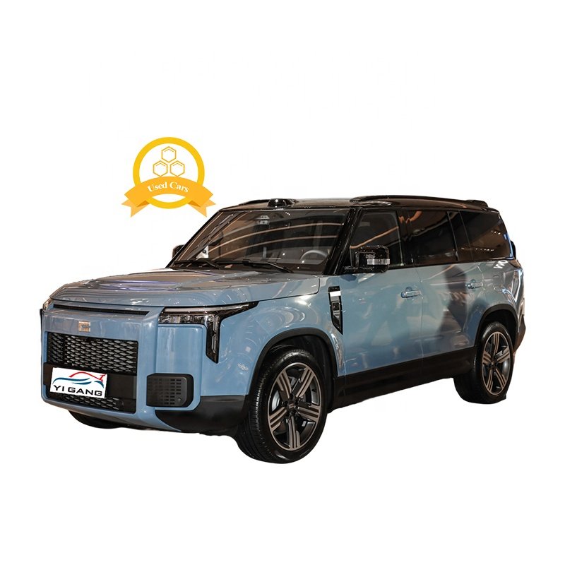 2024-2025 ROX 01 EV AUTO CHINA MADE 7-SEATER SUV RANGE FAST CHARGING NEW ENERGY HYBRID ELECTRIC CAR JISHI 01 STOCK.