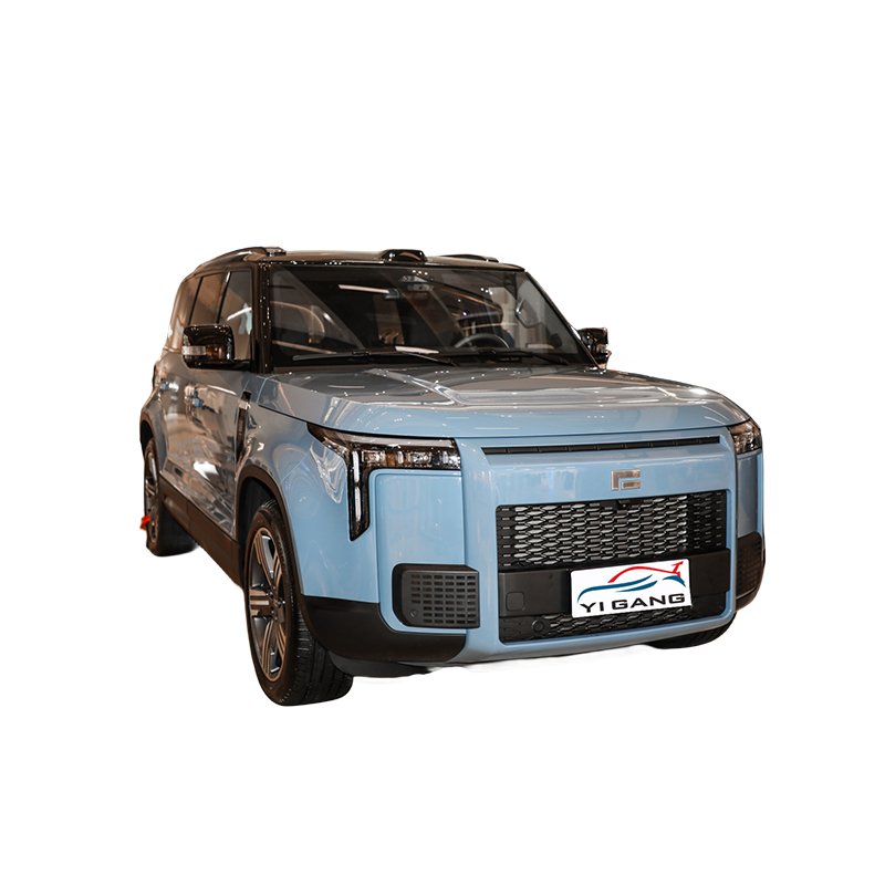 2024-2025 ROX 01 EV AUTO CHINA MADE 7-SEATER SUV RANGE FAST CHARGING NEW ENERGY HYBRID ELECTRIC CAR JISHI 01 STOCK.