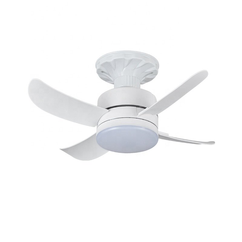 New Remote Control Electric Fan Light E27 Screw Mouth Three Color Dimming Household Led Fan Light Socket Fan Light