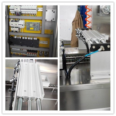 Leadworld Automatic Plastic Cup Vacuum Sealing Machine Auto Thermoforming Vacuum Packing Machine for Fruits