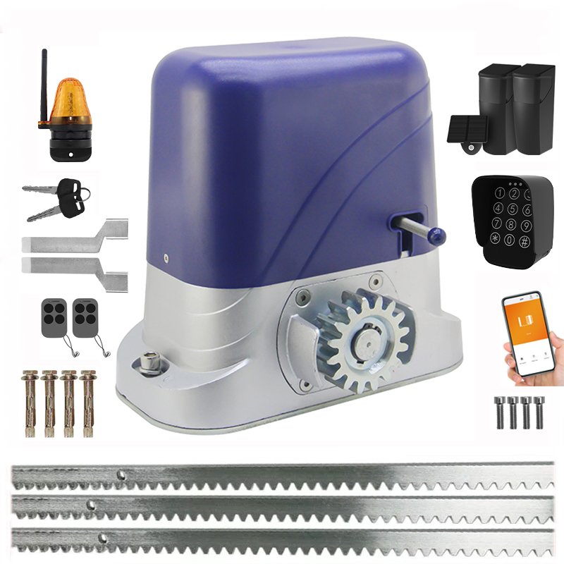 800kg AC Auto Gate Motor Automatic Door Operators Sliding Gate Opener Electric Door Motor Kit