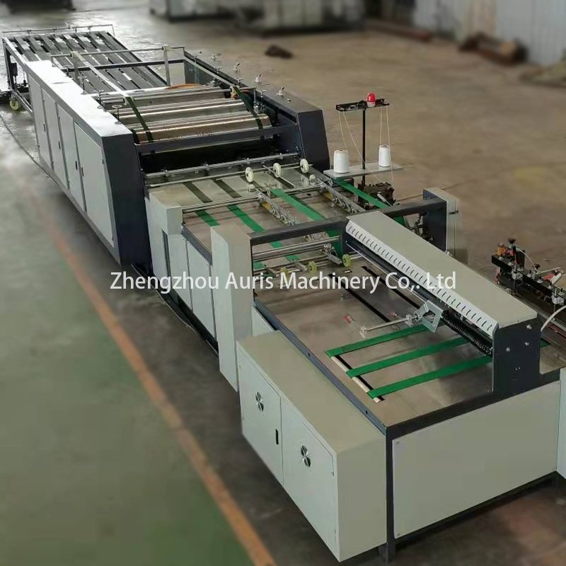 3 Colors Fully Automatic pp Woven Poly Sack Carry Bags Manufacturing Cutter Printer Making Production Line Bags Making Machine