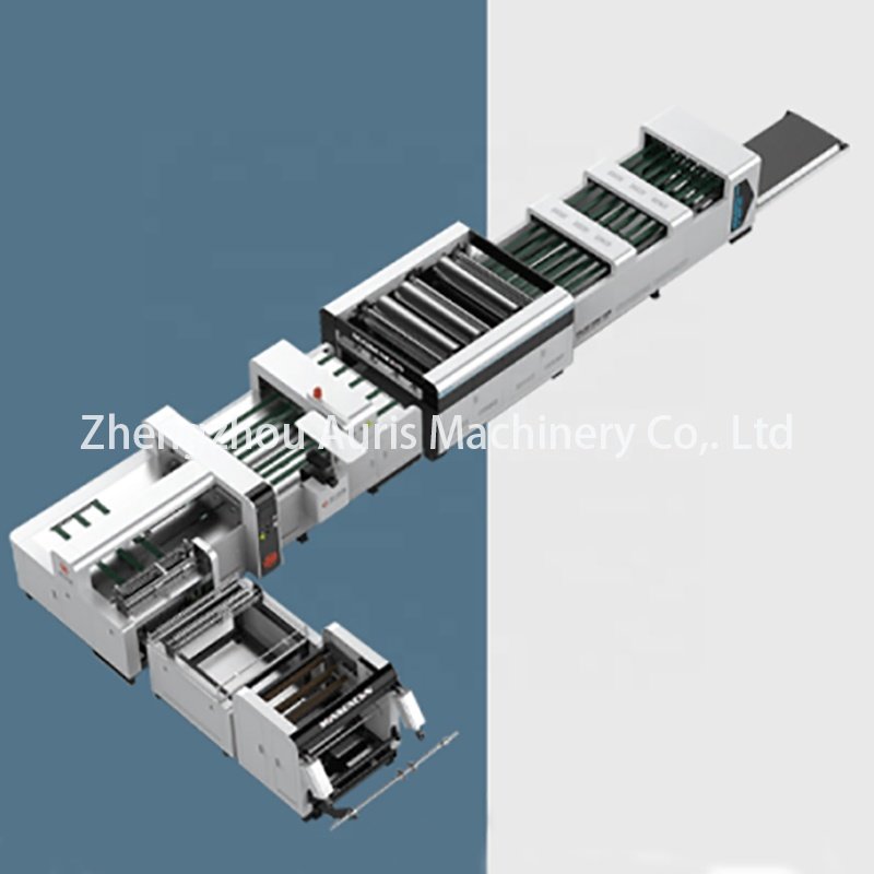 3 Colors Fully Automatic pp Woven Poly Sack Carry Bags Manufacturing Cutter Printer Making Production Line Bags Making Machine