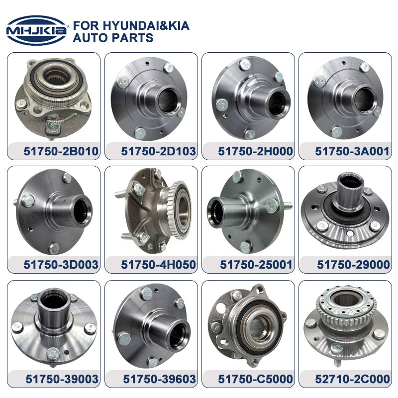 MHJKIA Car Axle Wheel Bearing Hub Auto Engine Wheel Hub Bearing for Hyundai ACCENT SONATA TUCSON Kia CARENS OPTIMA RIO