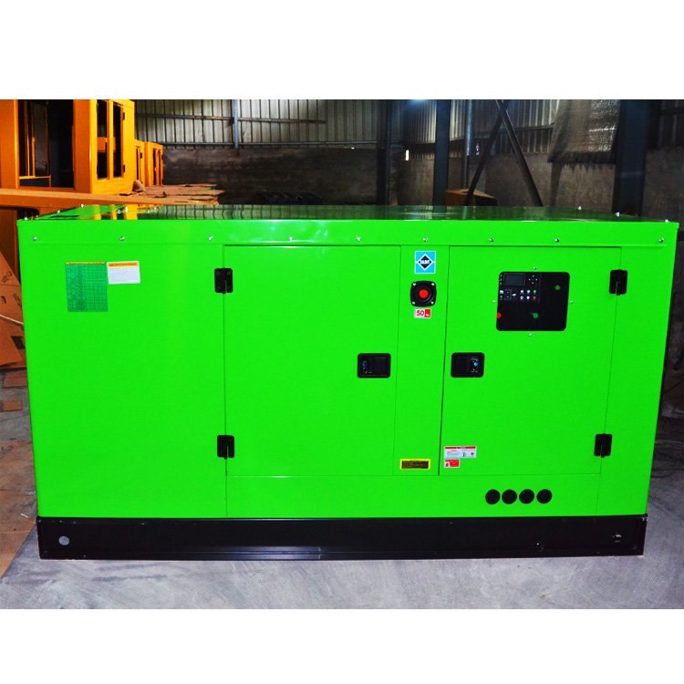 Factory Price Enclosure Low Noise 3kva 15kva 20KW 25KW 30KVA 50KW Water Cooled Silent diesel Generator for Construction Site