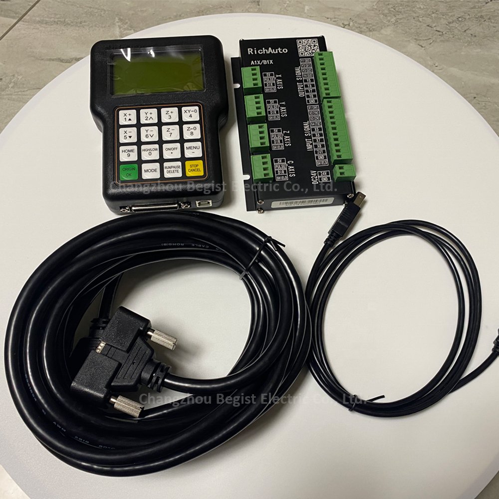 CNC 3-axis 4-axis Controller Genuine DSP A11E A18 English Version CNC Engraving Machine Motion Control System