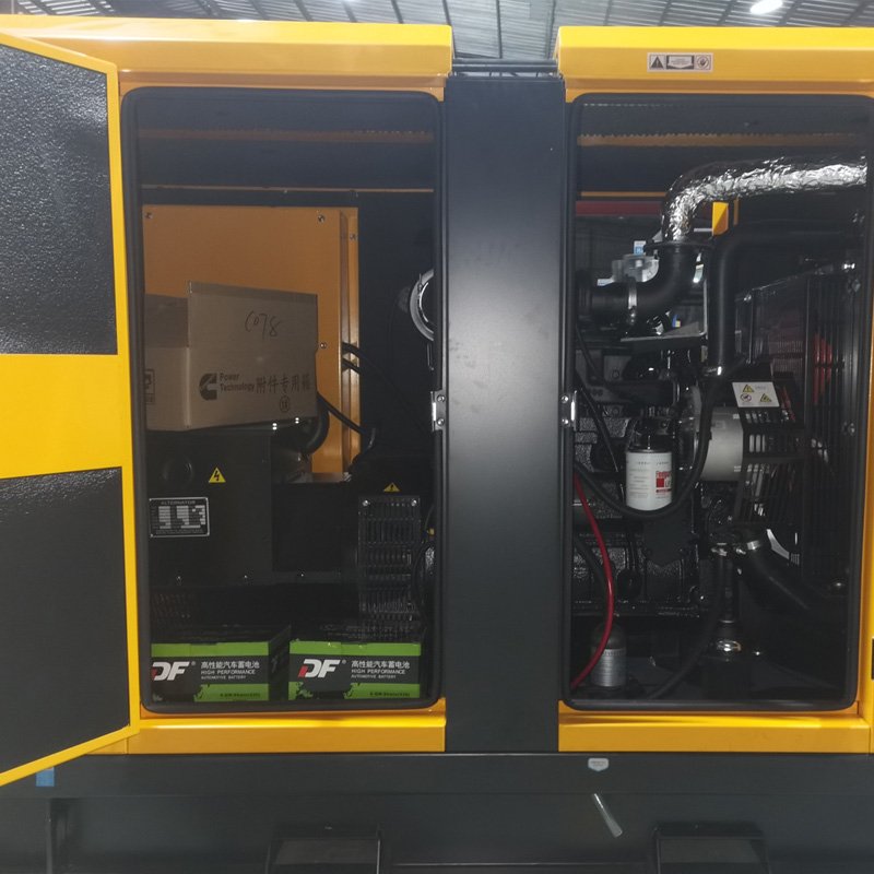 60KVA Electric Silent Motor Generator Auto Start with 110V 400V Voltage Remote Start and Canopy Type 1500RPM-1800RPM Speed