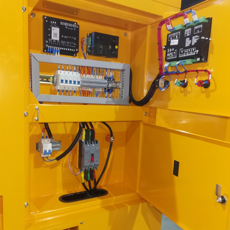 60KVA Electric Silent Motor Generator Auto Start with 110V 400V Voltage Remote Start and Canopy Type 1500RPM-1800RPM Speed