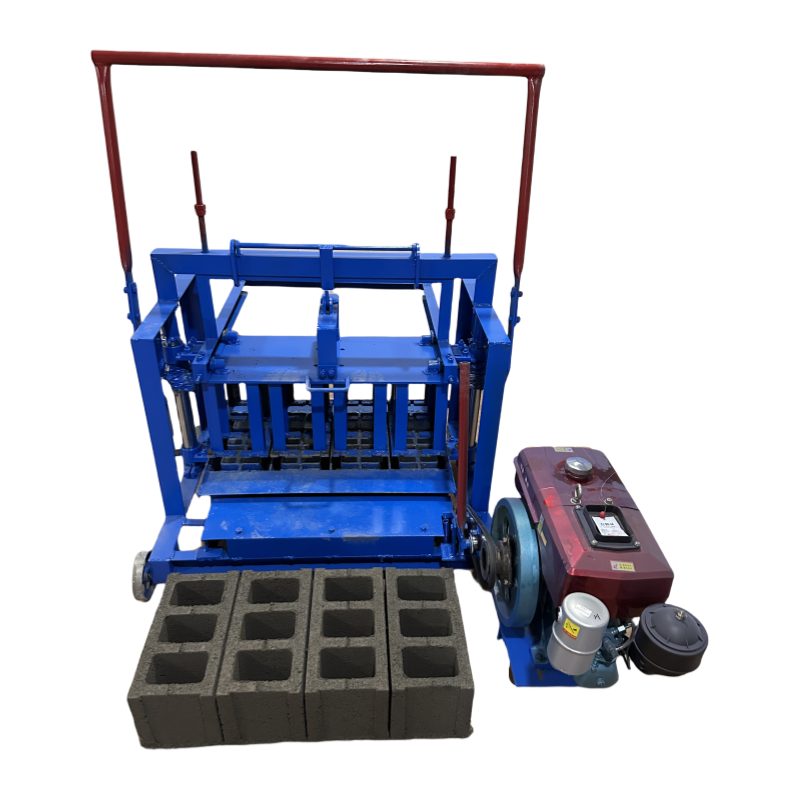 A Multifunctional diesel Mobile Brick Making Machine That Sells Well in Africa an Efficient Semi-automatic Brick Making Machine