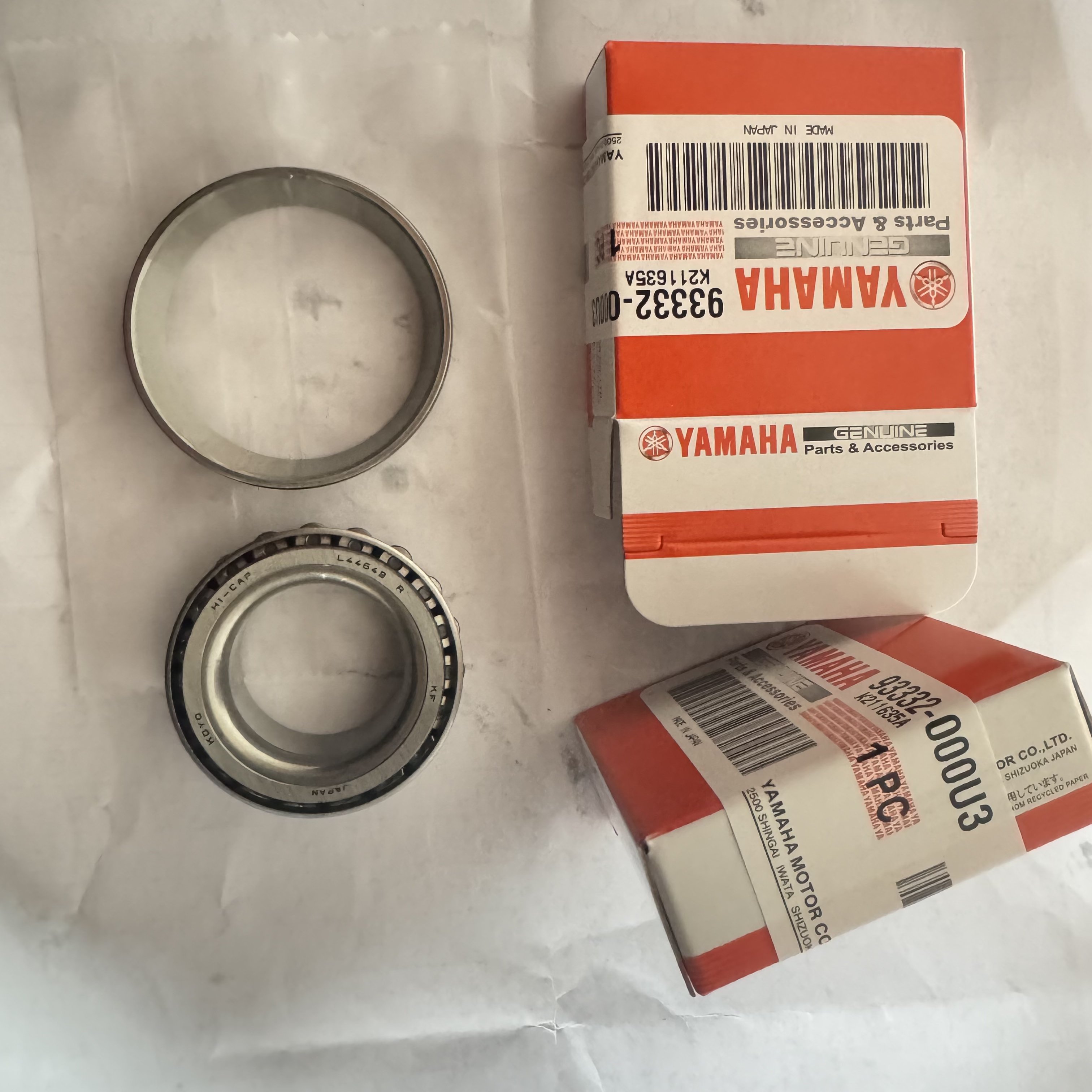 93332-00005 Outboard bearing for YAMAHA Outboard Motor 2 Stroke 9.9hp 15hp 25hp 30hp 93332-00005-00 outboard motor parts