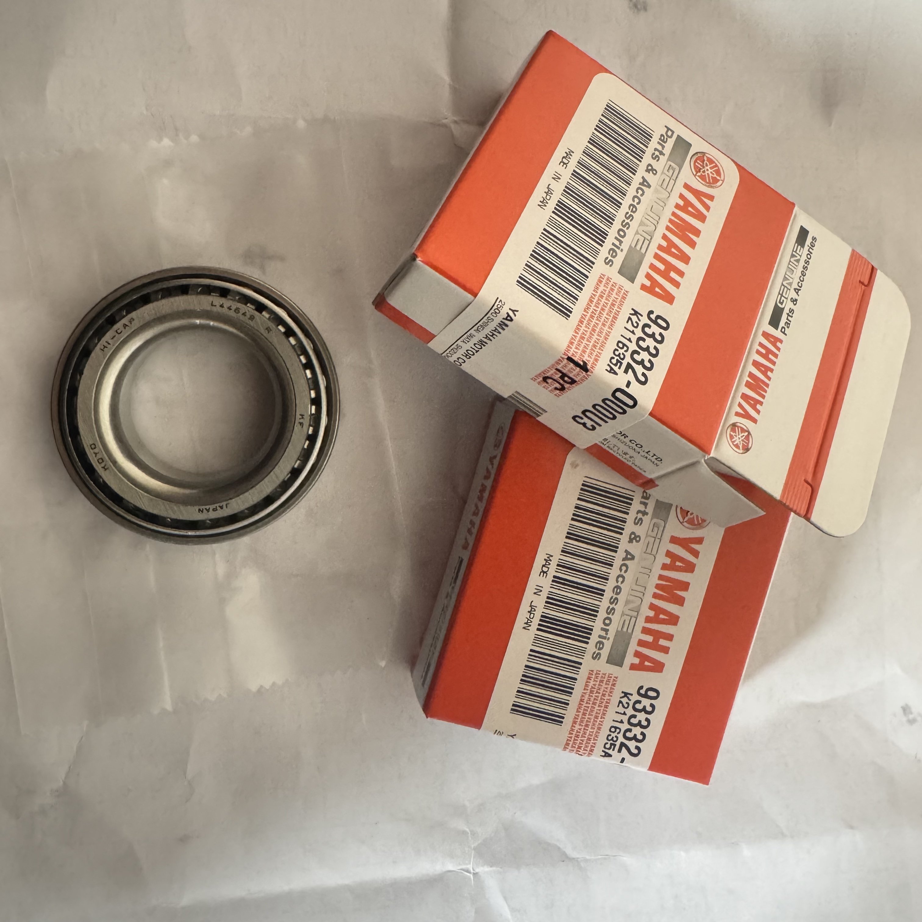 93332-00005 Outboard bearing for YAMAHA Outboard Motor 2 Stroke 9.9hp 15hp 25hp 30hp 93332-00005-00 outboard motor parts