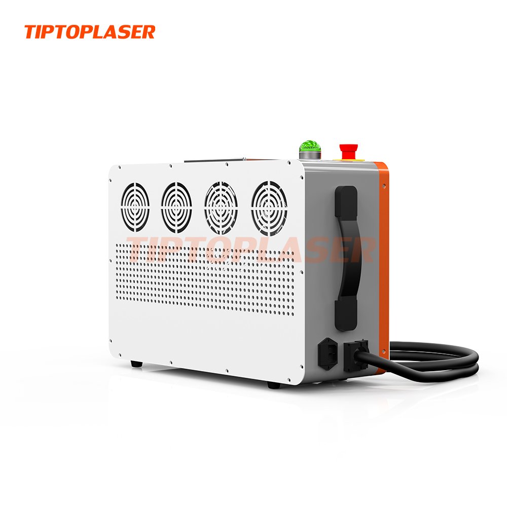 Paint Coating Cleaning Pulse Laser for Auto Parts 50w Pulse Laser Cleaner for Removing Paint Oil TIPTOPLASER 200W