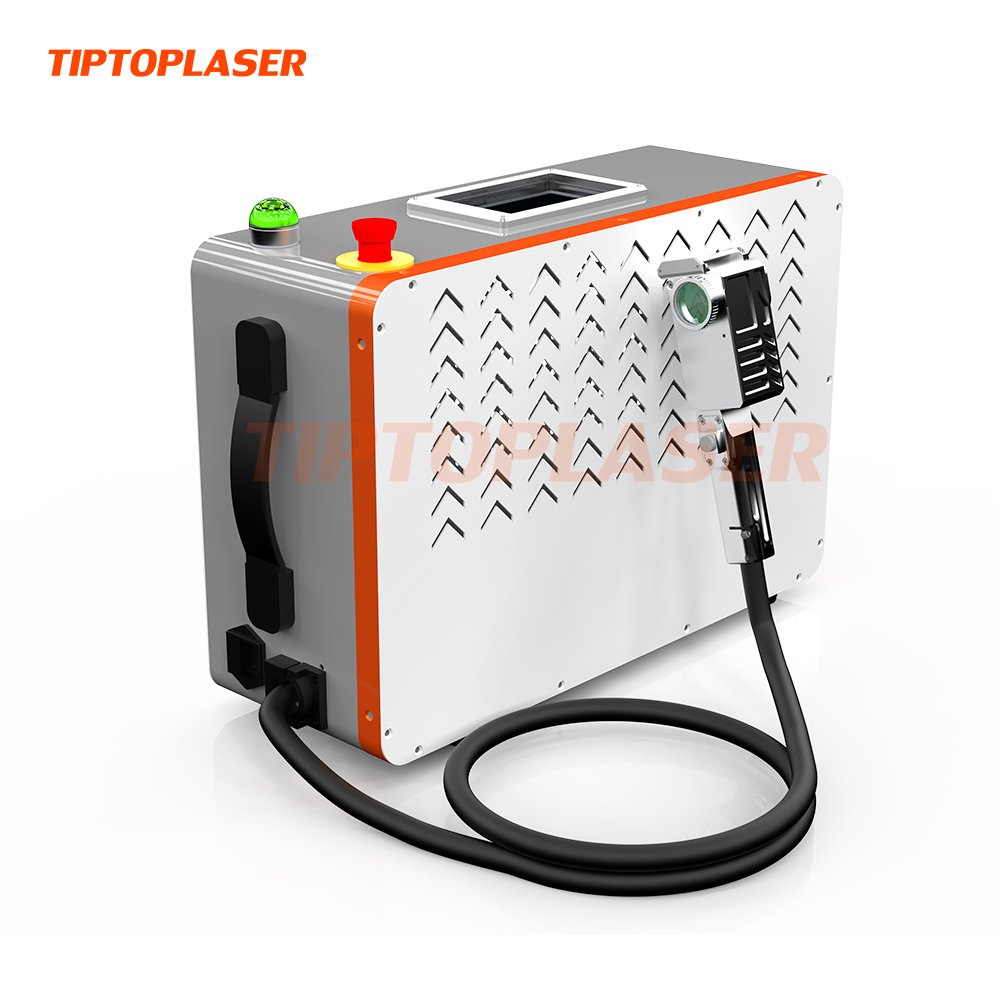Paint Coating Cleaning Pulse Laser for Auto Parts 50w Pulse Laser Cleaner for Removing Paint Oil TIPTOPLASER 200W