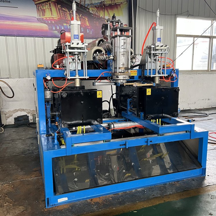 1L 4L 5L Car Engine Oil Can Hdpe Auto Oil Canister Plastic Pe Motor Oil Bottle Extrusion Blowing Make Machine