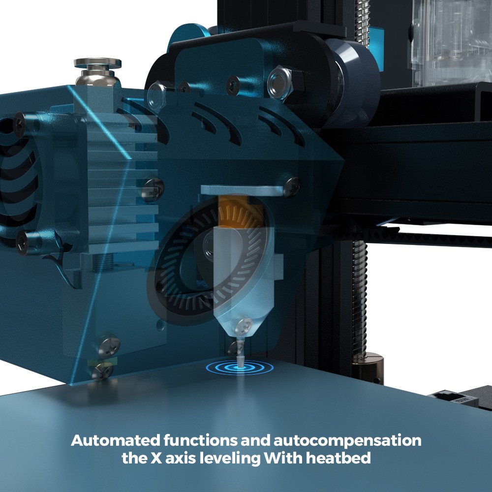 Home Use Plastics Model 3d Printer 30x30x40cm Printing Size Detect Heating Bed Resume Printing Silent Mainboard 3D Printers